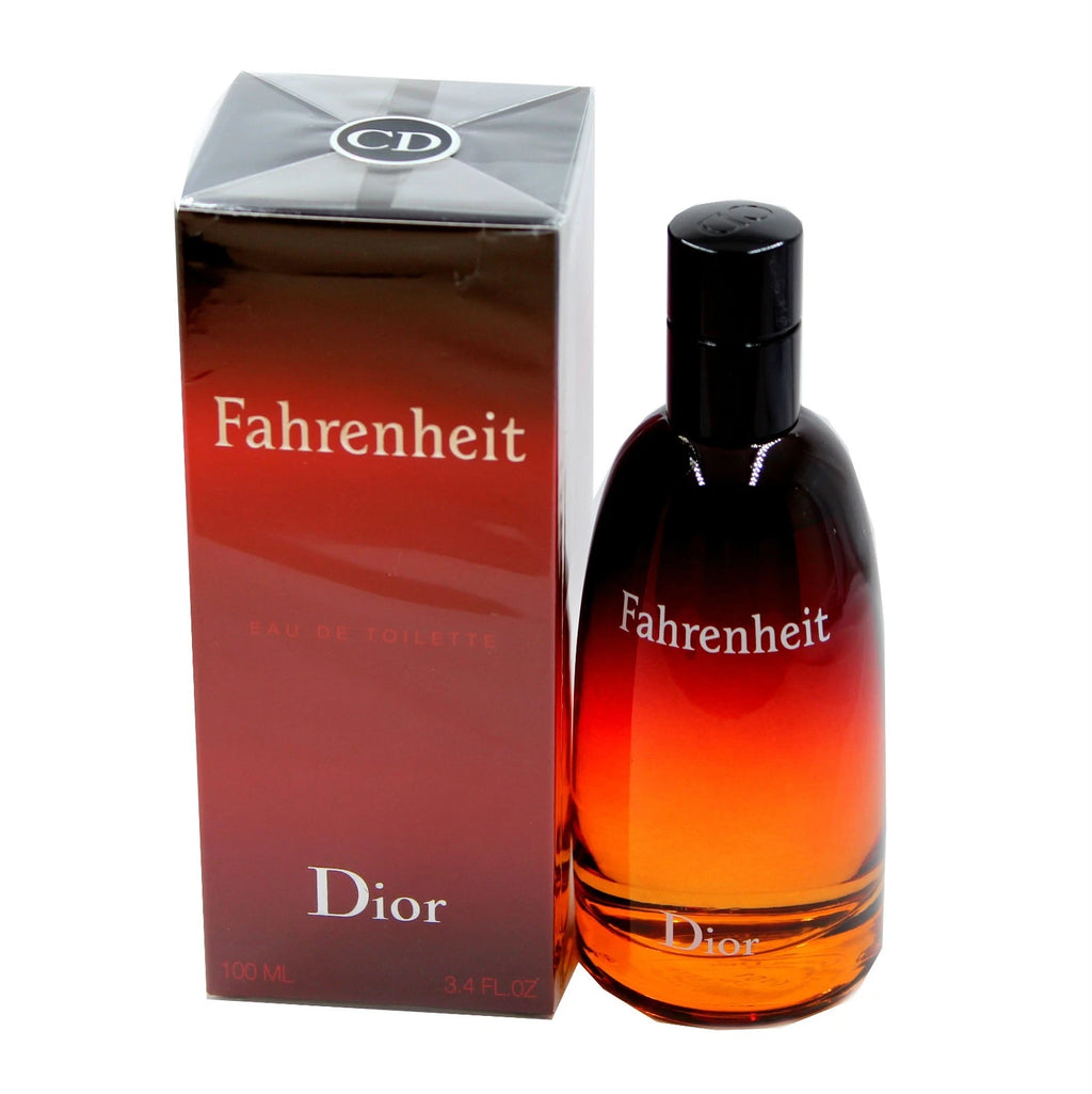 Dior Fahrenheit Eau de Toilette Splash – 3.4 fl oz (100 ml)